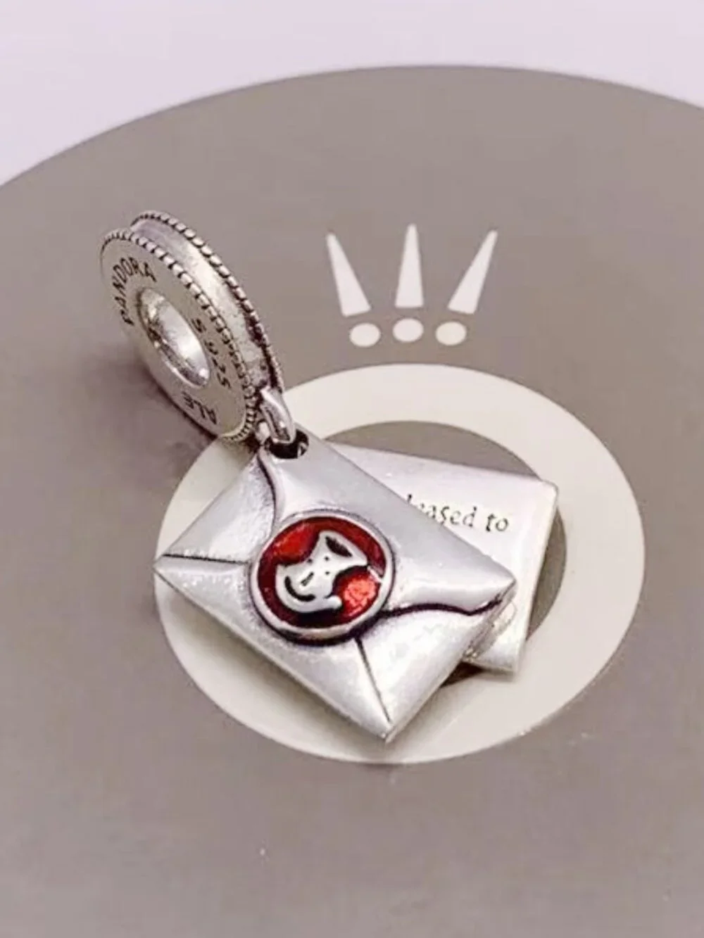 Pandora Harry Potter, Hogwarts Acceptance Letter Dangle Charm
